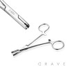 STAINLESS STEEL DERMAL ANCHOR HOLDING FORCEPS 3MM, 4MM, 5MM TOOLS